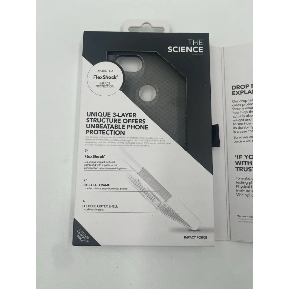 Google Pixel 2 XL Tech21 Evo Check Impact Protective Case Cover Smoky Black